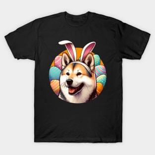 Shikoku with Bunny Ears Celebrates Easter Festivities T-Shirt